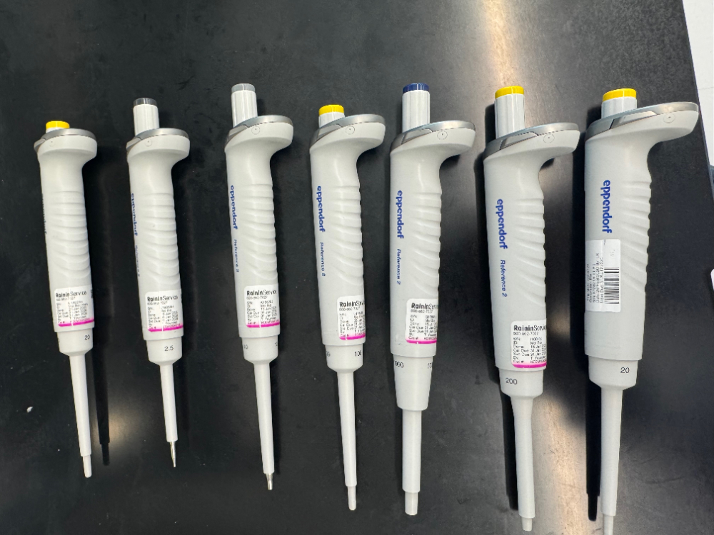 Image of Eppendorf Reference 2 Single Channel Pipettes - Quantity 7